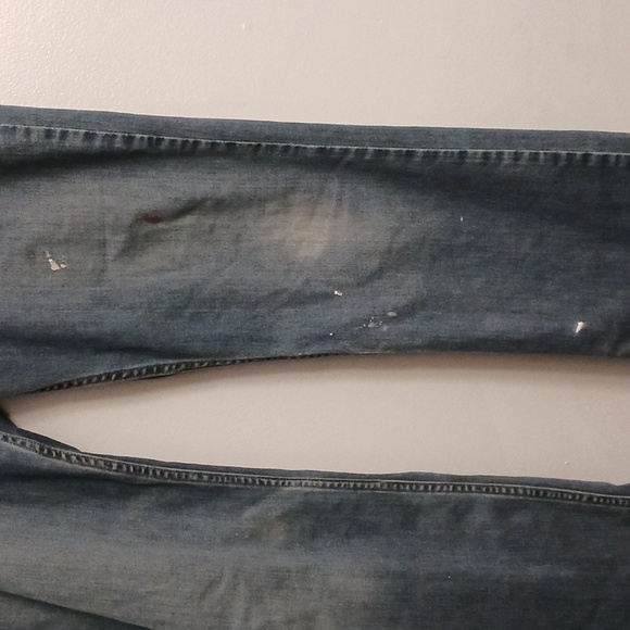 Carhartt size 34X34 men's rugged relaxed fit denim blue jeans. - Picture 9 of 17